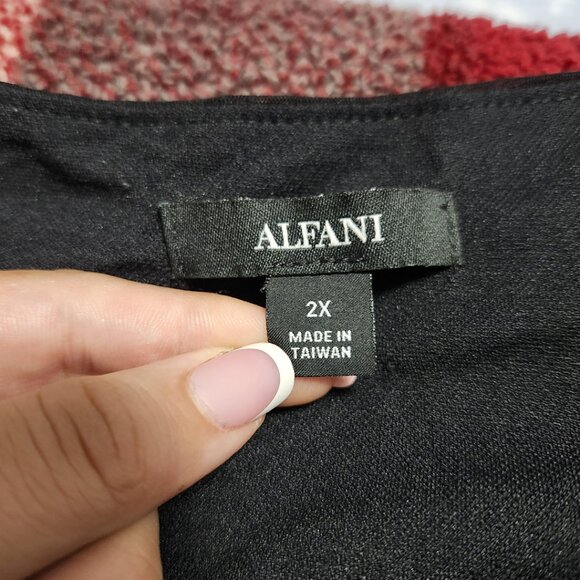 Alfani Women's Printed Mesh Tunic Top - Picture 3 of 10